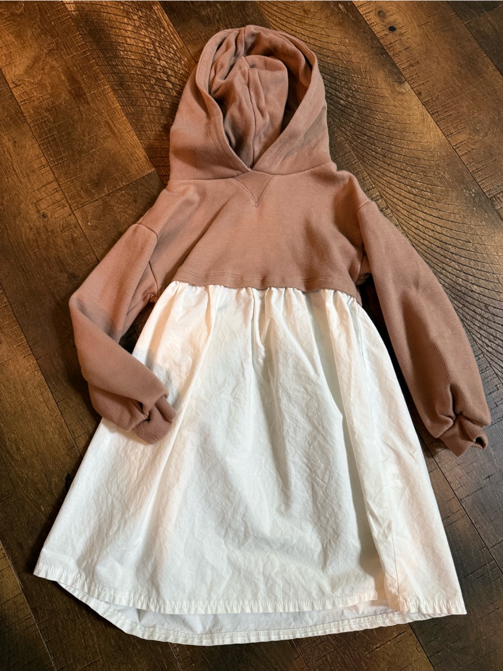 Zara hooded kids dress